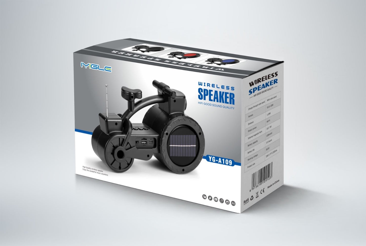 Wireless Bluetooth Speaker With Torch | FM | TF | USB