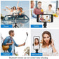 Raptas R1S 3-in-1 Tripod / Selfie Stick with LED Light & Bluetooth Remote