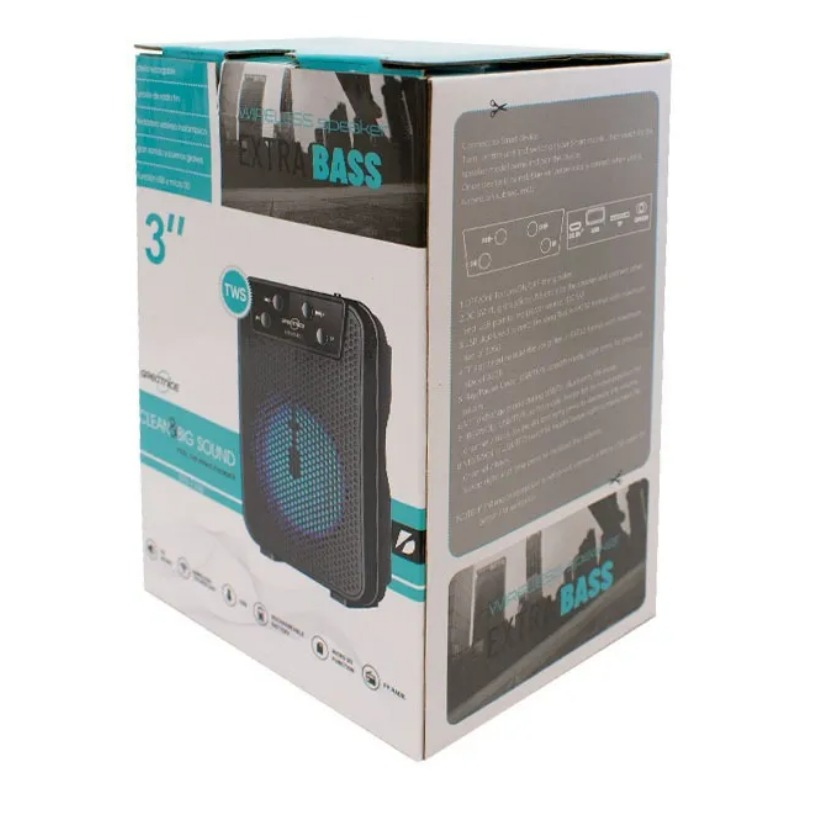 GTS 1345 Wireless Bluetooth Speaker | FM Radio