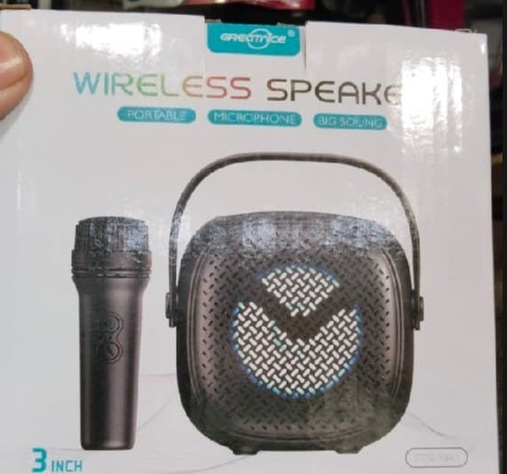 GTS 1941 & GTS 2008 Bluetooth Speaker With Mini Wireless Microphone