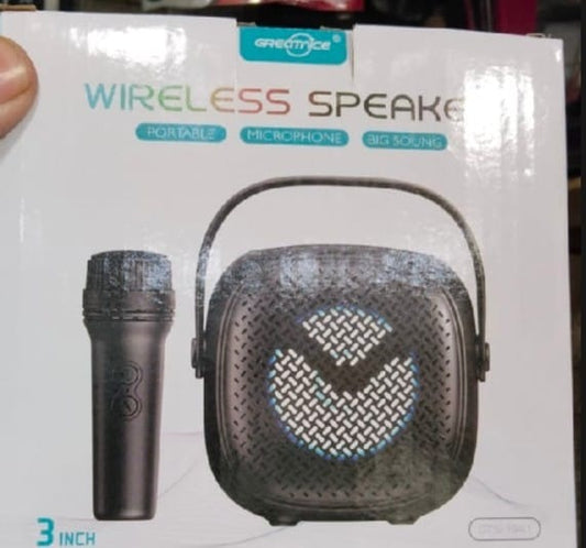 GTS 1941 & GTS 2008 Bluetooth Speaker With Mini Wireless Microphone