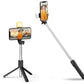 Raptas R1S 3-in-1 Tripod / Selfie Stick with LED Light & Bluetooth Remote