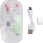 Transparent Dual-Mode Rechargeable Wireless Mouse