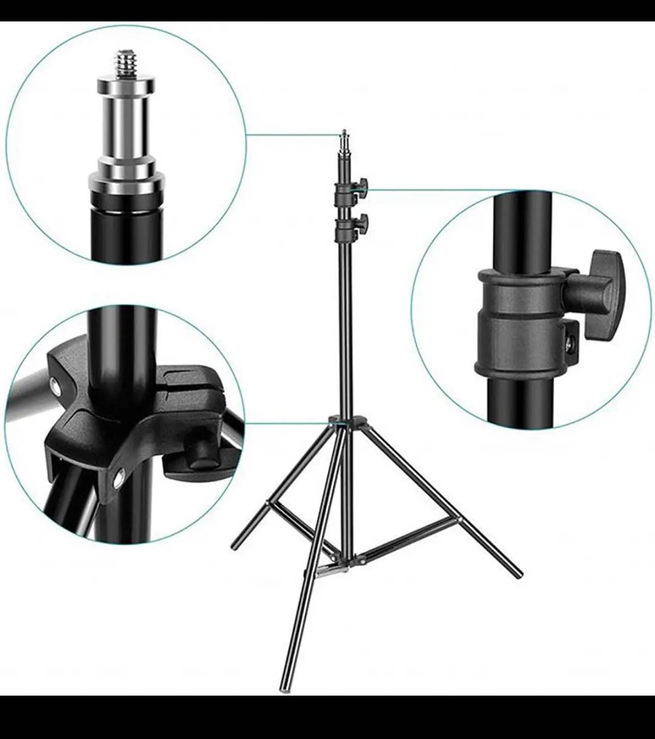 PLOKAMA Live P-19 LED Fill Light with 7ft Stand
