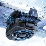 Memo DLA7 Mobile Cooler Fan | RGB Gaming LED